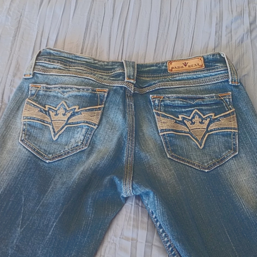 Sang Real like new boot cut jeans